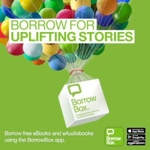 an advert link showing a box being lifted into the air by lots of balloons.