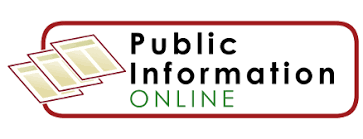 a logo for public information online